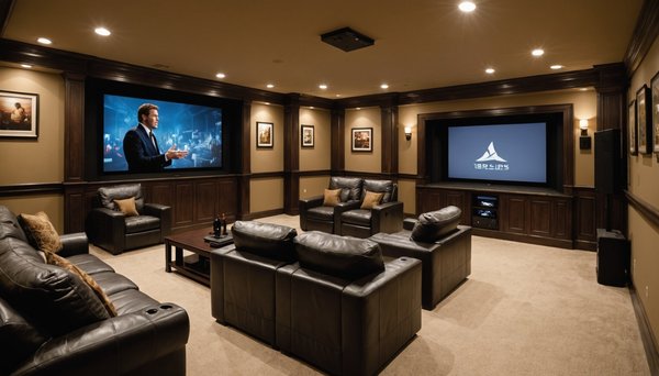 Transformez votre sous-sol en un cinéma maison : conseils pratiques pour un projet abordable et réussi !